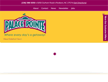 Tablet Screenshot of palacepointe.com